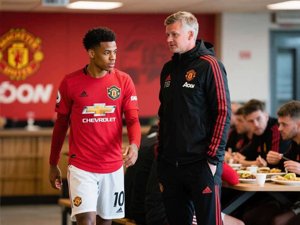 滕哈赫强势管理:桑乔禁入食堂,瓦拉内关系传闻破裂